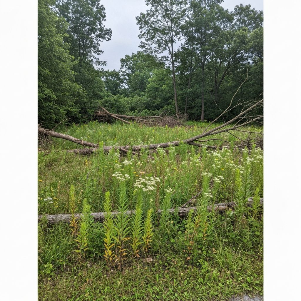 Residential Land Clearing - Before